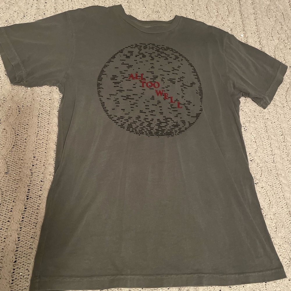 Taylor Swift Red All Too Well T shirt